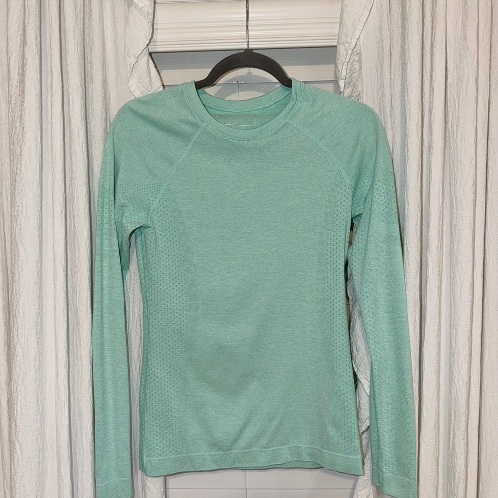 Figs Salta Longsleeve Underscrub Top Mariner Small